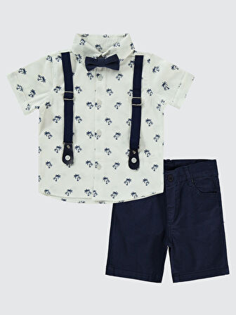 Civil Baby Erkek Bebek Takım 6-18 Ay İndigo