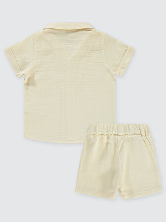 Civil Baby Erkek Bebek Takım 6-18 Ay Bej