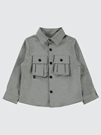 Civil Boys Erkek Çocuk Gömlek 2-5 Yaş Siyah