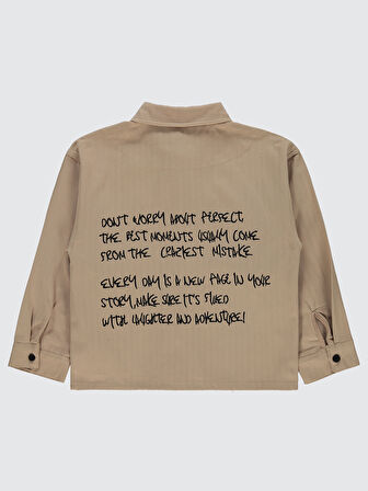 Civil Boys Erkek Çocuk Gömlek 10-13 Yaş Vizon