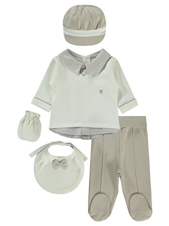 Pierre Cardin Zıbın Takımları - Bej1-3 Ay