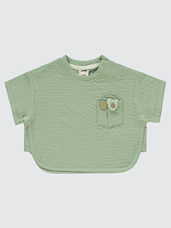 Civil Baby Erkek Bebek Şortlu Takım 6-18 Ay Haki