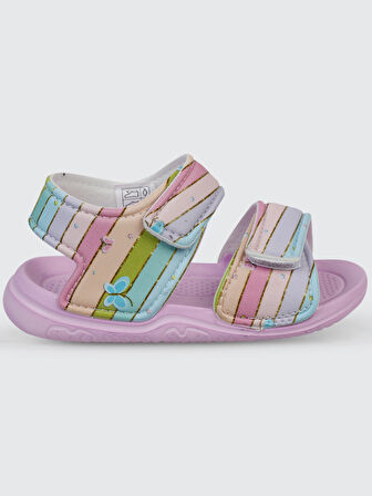 Civil Girls Kız Çocuk Sandalet 26-30 Numara Lila