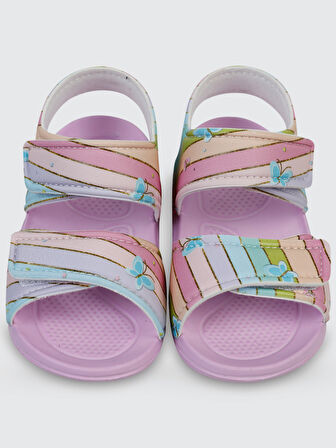 Civil Girls Kız Çocuk Sandalet 26-30 Numara Lila