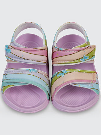 Civil Girls Kız Çocuk Sandalet 21-25 Numara Lila
