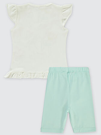 Civil Baby Kız Bebek Takım 6-18 Ay Ekru