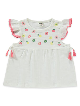 Civil Baby Kız Bebek Takım 6-18 Ay Ekru