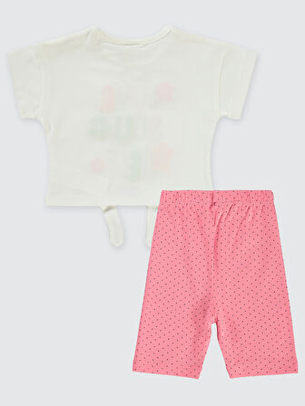 Civil Baby Kız Bebek Takım 6-18 Ay Ekru