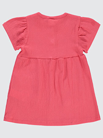 Civil Baby Kız Bebek Elbise 6-18 Ay Mercan