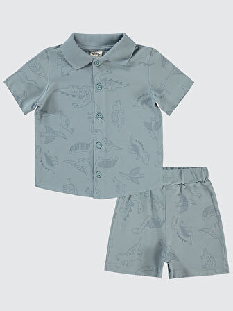 Civil Baby Erkek Bebek Takım 6-18 Ay Mavi