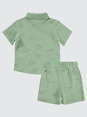 Civil Baby Erkek Bebek Takım 6-18 Ay Yeşil