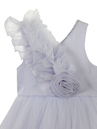 Civil Girls Kız Çocuk Abiye 6-9 Yaş Lila