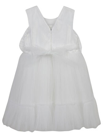 Civil Girls 6-9 Yaş Abiye - Beyaz 8-9 Yaş