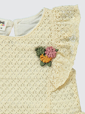 Civil Baby Kız Bebek Takım 6-18 Ay Ekru