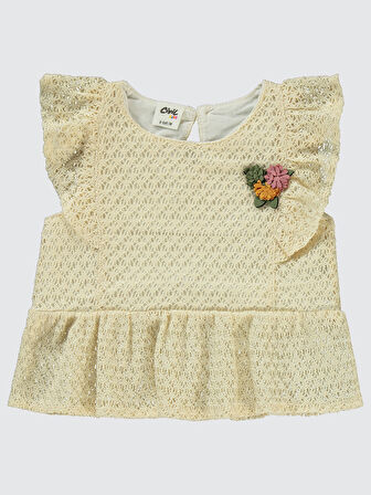 Civil Baby Kız Bebek Takım 6-18 Ay Ekru