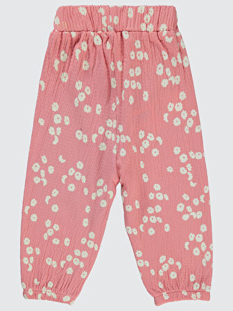 Civil Baby Kız Bebek Pantolon 6-18 Ay Gül Kurusu