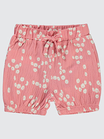 Civil Baby Kız Bebek Şort 6-18 Ay Gül Kurusu