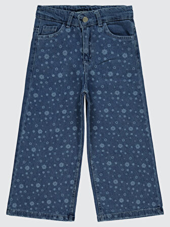 Civil Girls Kız Çocuk Pantolon 6-9 Yaş Mavi