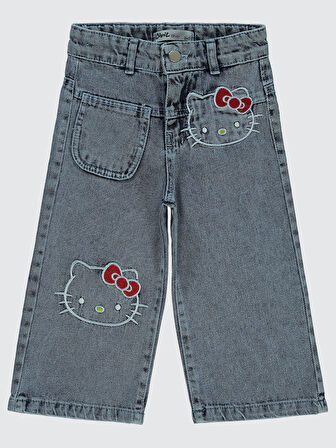 Hello Kitty Kız Çocuk Pantolon 2-5 Yaş Mavi