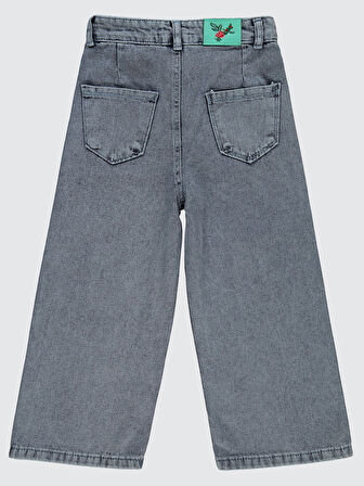 Civil Girls Kız Çocuk Pantolon 6-9 Yaş Mavi