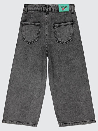 Civil Girls Kız Çocuk Pantolon 6-9 Yaş Füme