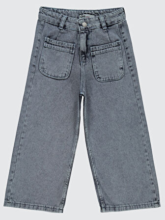 Civil Girls Kız Çocuk Pantolon 6-9 Yaş Mavi