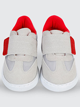 Civil Boys Erkek Çocuk Spor Ayakkabı 21-25 Numara Gri-Kırmızı