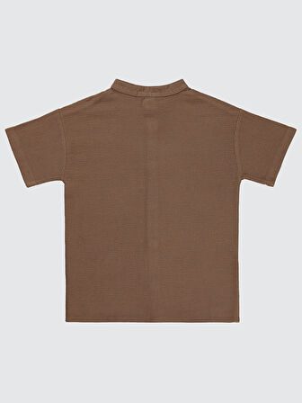 Civil Boys Erkek Çocuk Gömlek 6-9 Yaş Kahve