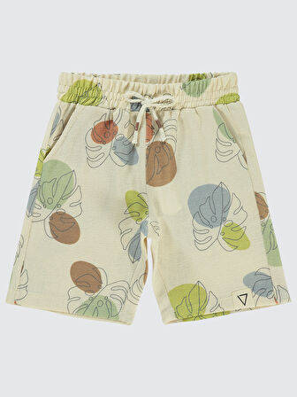 Civil Boys Erkek Çocuk Şort 6-9 Yaş Ekru