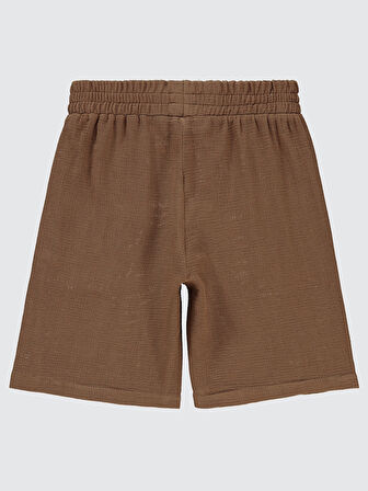 Civil Boys Erkek Çocuk Şort 6-9 Yaş Kahve