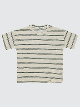 Civil Boys Erkek Çocuk Tişört 6-9 Yaş Haki