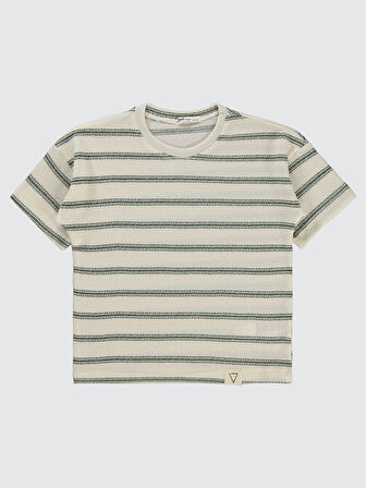 Civil Boys Erkek Çocuk Tişört 6-9 Yaş Haki