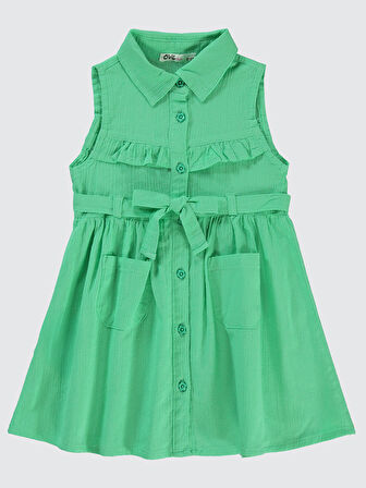 Civil Girls Kız Çocuk Elbise 2-5 Yaş Mint