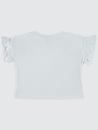 Tweety Kız Çocuk Tişört 2-5 Yaş Beyaz