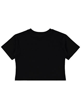 Kuromi Kız Çocuk Tişört 2-5 Yaş Siyah