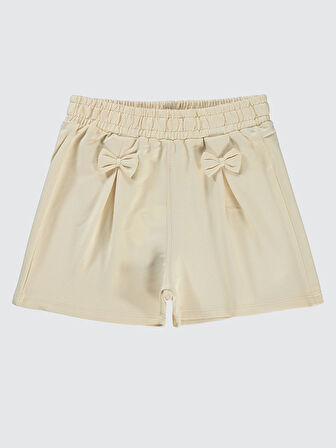 Civil Girls Kız Çocuk Şort 10-13 Yaş Bej