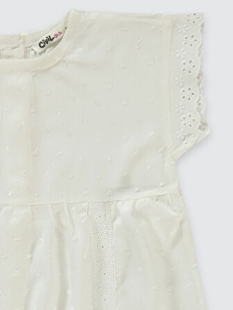 Civil Girls Kız Çocuk Takım 2-5 Yaş Ekru