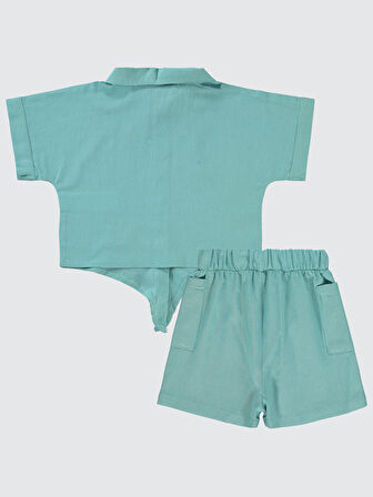 Civil Girls Kız Çocuk Takım 2-5 Yaş Çağla Yeşili