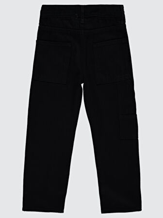 Civil Boys Erkek Çocuk Pantolon 10-13 Yaş Siyah