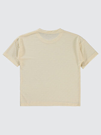 Civil Boys Erkek Çocuk Tişört 6-9 Yaş FilDişi