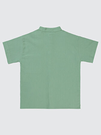 Civil Boys Erkek Çocuk Gömlek 6-9 Yaş Yeşil