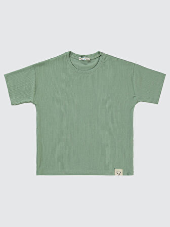 Civil Boys Erkek Çocuk Tişört 6-9 Yaş Soft Haki