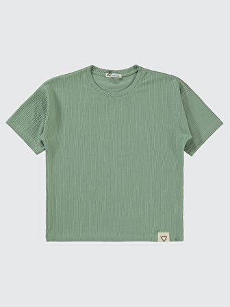Civil Boys Erkek Çocuk Tişört 6-9 Yaş Soft Haki