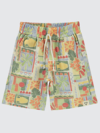 Civil Boys Erkek Çocuk Şort 6-9 Yaş Ekru