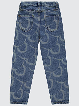 Civil Girls Kız Çocuk Pantolon 6-9 Yaş Açık Mavi