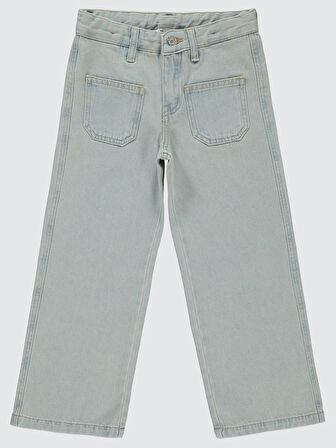 Civil Girls Kız Çocuk Pantolon 10-13 Yaş Buz Mavi