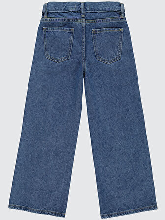 Civil Girls Kız Çocuk Pantolon 6-9 Yaş Mavi