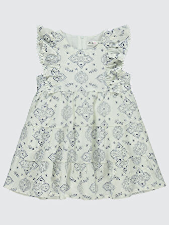 Civil Girls Kız Çocuk Elbise 2-5 Yaş Lacivert