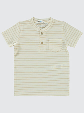 Civil Boys Erkek Çocuk Tişört 2-5 Yaş Kahve