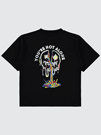 Civil Boys Erkek Çocuk Tişört 6-9 Yaş Siyah